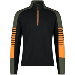 CMP Campagnolo, Herren, Sportshirt, Fleece (XXL), Schwarz