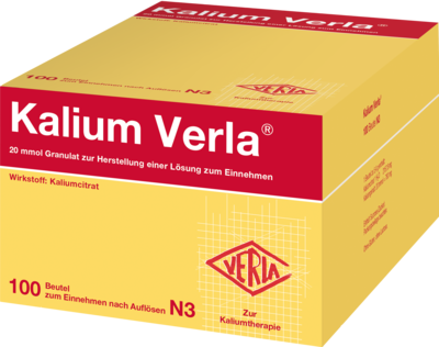 Verla-Pharm Arzneimittel GmbH & Co. KG KALIUM VERLA Granulat Btl. 100 St 07712896