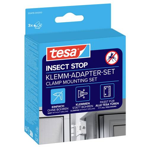 tesa 55419-00-00 Falt Fliegengitter Adapter-Set Passend für Marke (Tiervertreiber) Tesa Tesa Fliegengitter 1 St.
