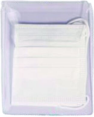 Porta Mascherina Tascabile in PVC Trasparente 10,8x12 Busta Handy Personalizzate o neutre