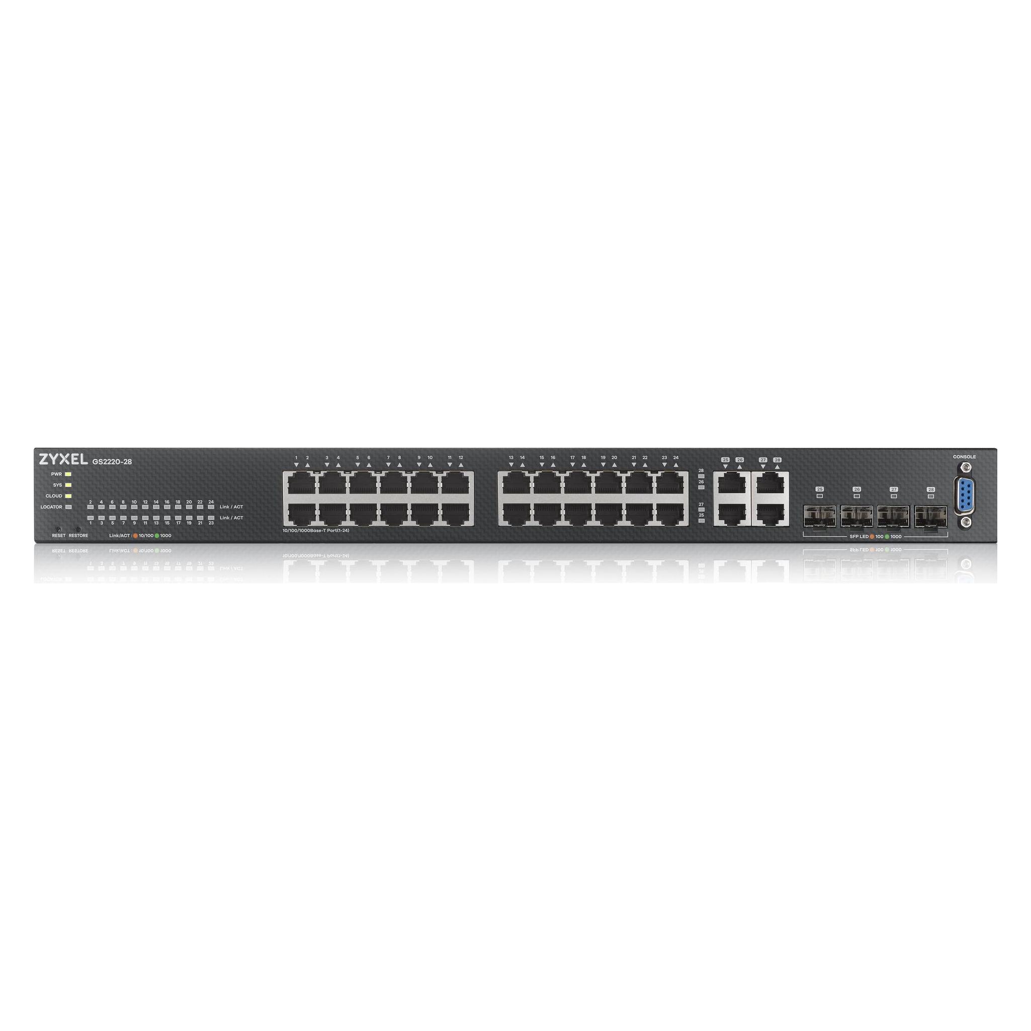 Zyxel GS2220-28 (28 Ports) (GS2220-28-EU0101F)
