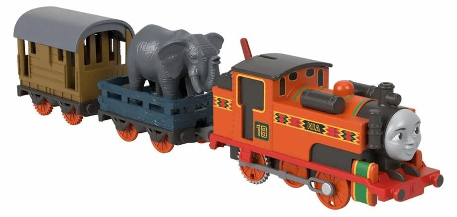 Mattel Masjinka Tomas en zijn vrienden De stoomlocomotief met een verhaal Nia