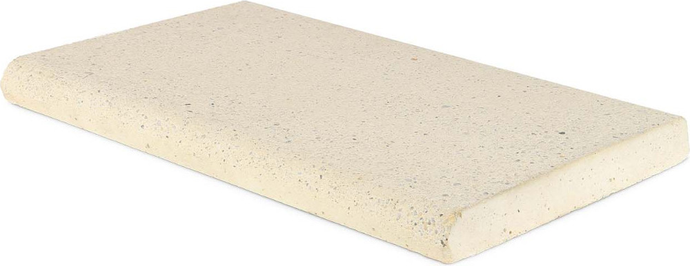 Pool Beckenrandstein Set achtform 420 x 650 cm flach sand