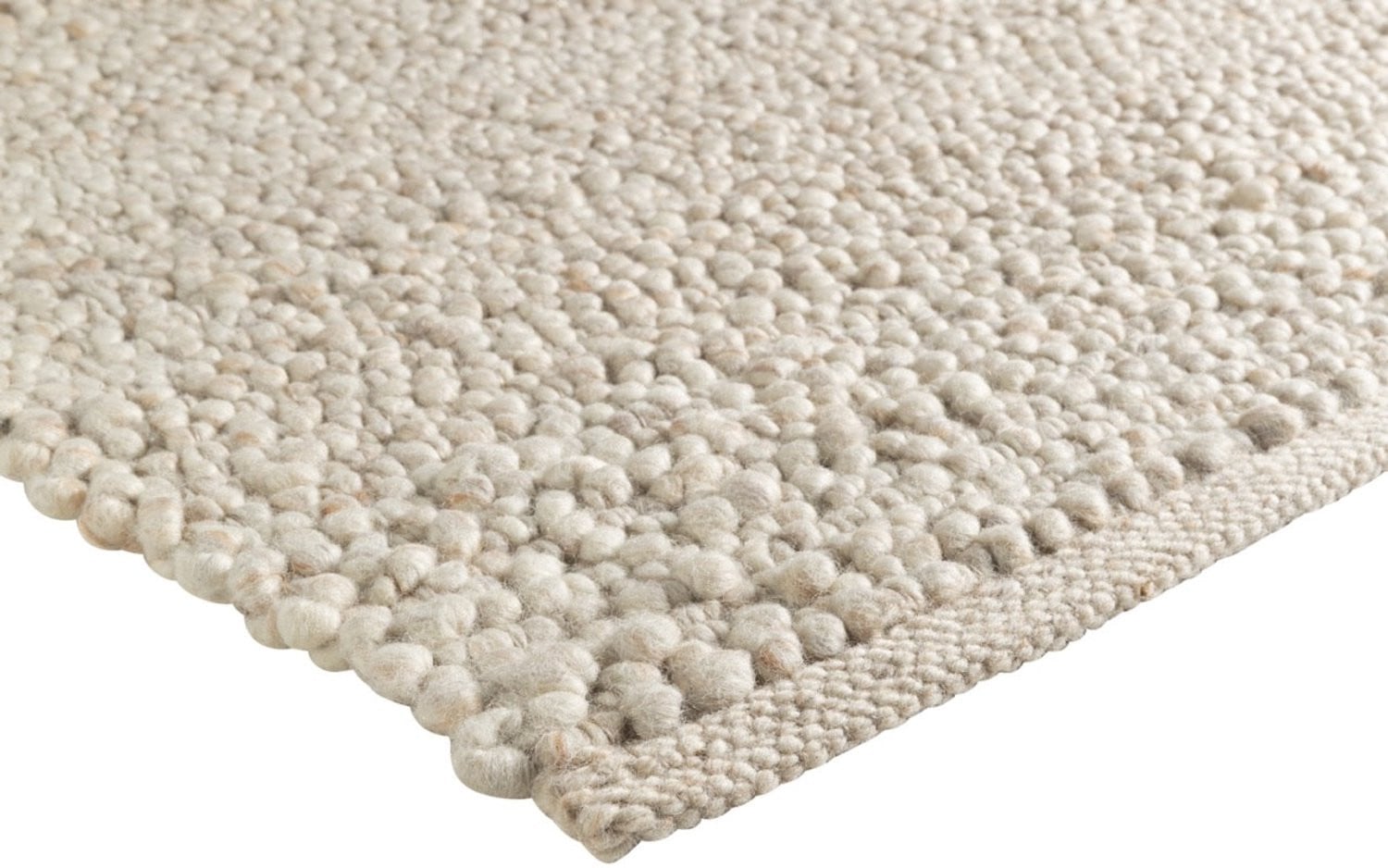Acsento Ferrara Beige Mix 141 Vloerkleed - 160 x 230 cm - Wol - Rechthoekig - Modern Scandinavisch