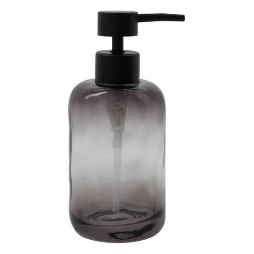 House Doctor Zeepdispenser Wah Grijs met pomp, Hoogte: 17,7 cm, Breedte: 8 cm