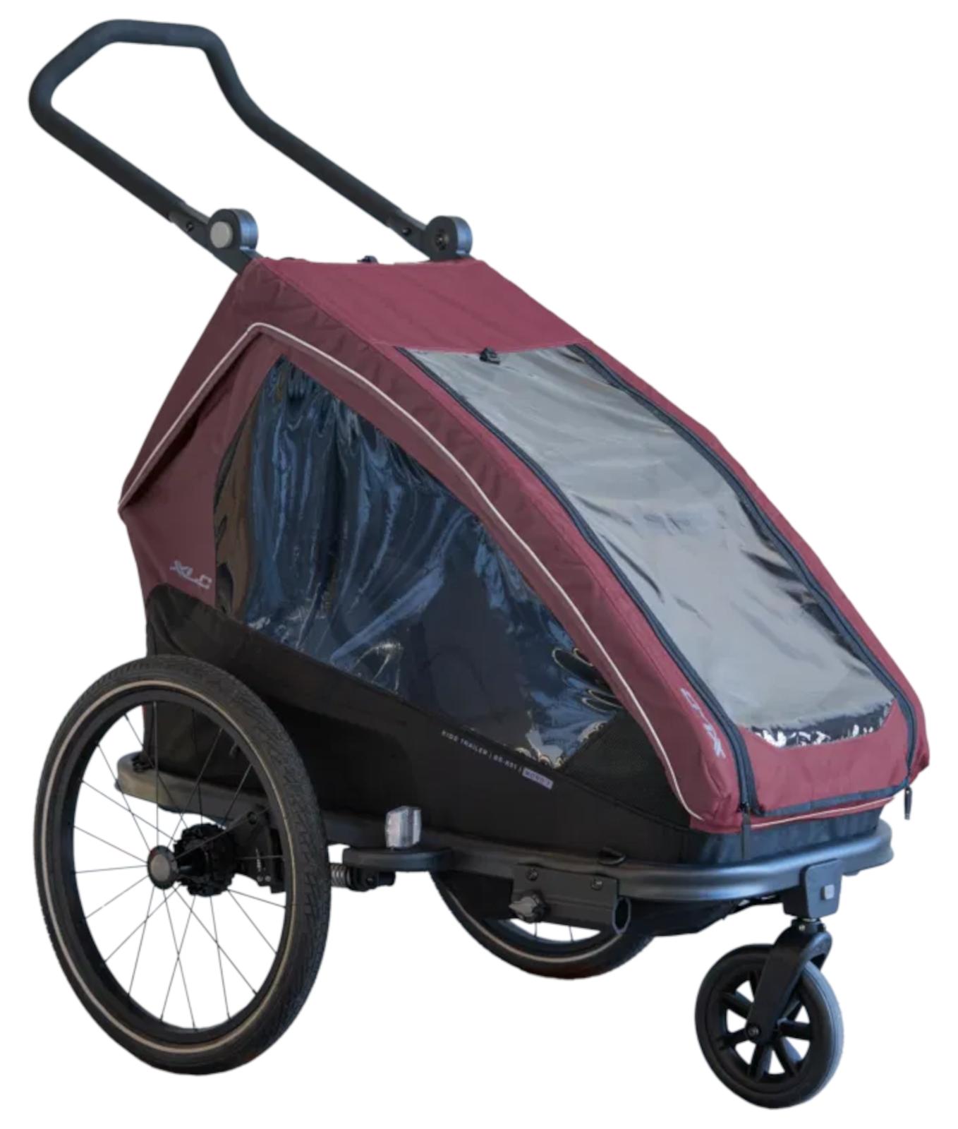 XLC Kinderanhänger MONO T BS-K01 20" , Burgunderrot Lila