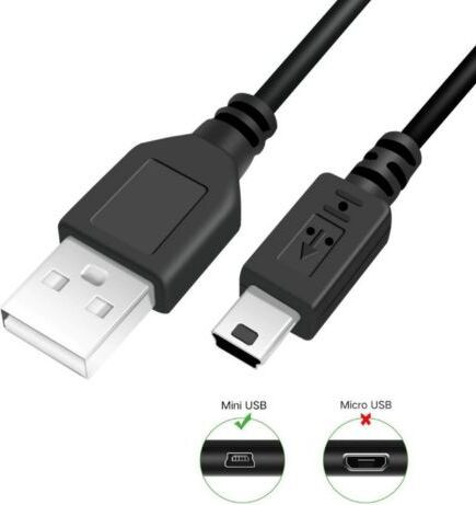 T-ProTek USB-datakabel en adapterkabel compatibel met Garmin STREETPILOT C330
