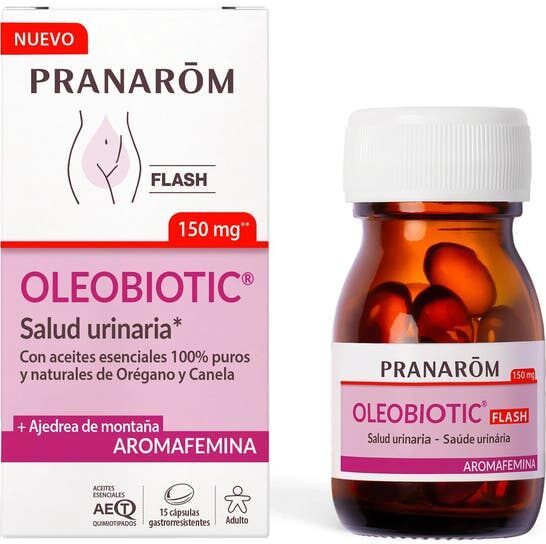 Pranarôm Pranarom Aromafemina Oleobiotic Salud Urinaria Flash 15caps
