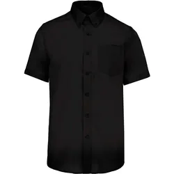 Kariban Herren Hemd kurzarm bügelfrei K539 black L