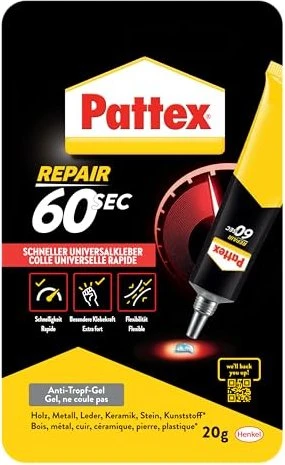 Pattex Universalkleber 60 sec., 20 g Tube