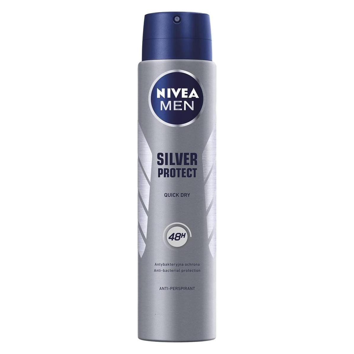 Nivea Men Silver Protect Antiperspirant (Spray, 250 ml) (0182979)