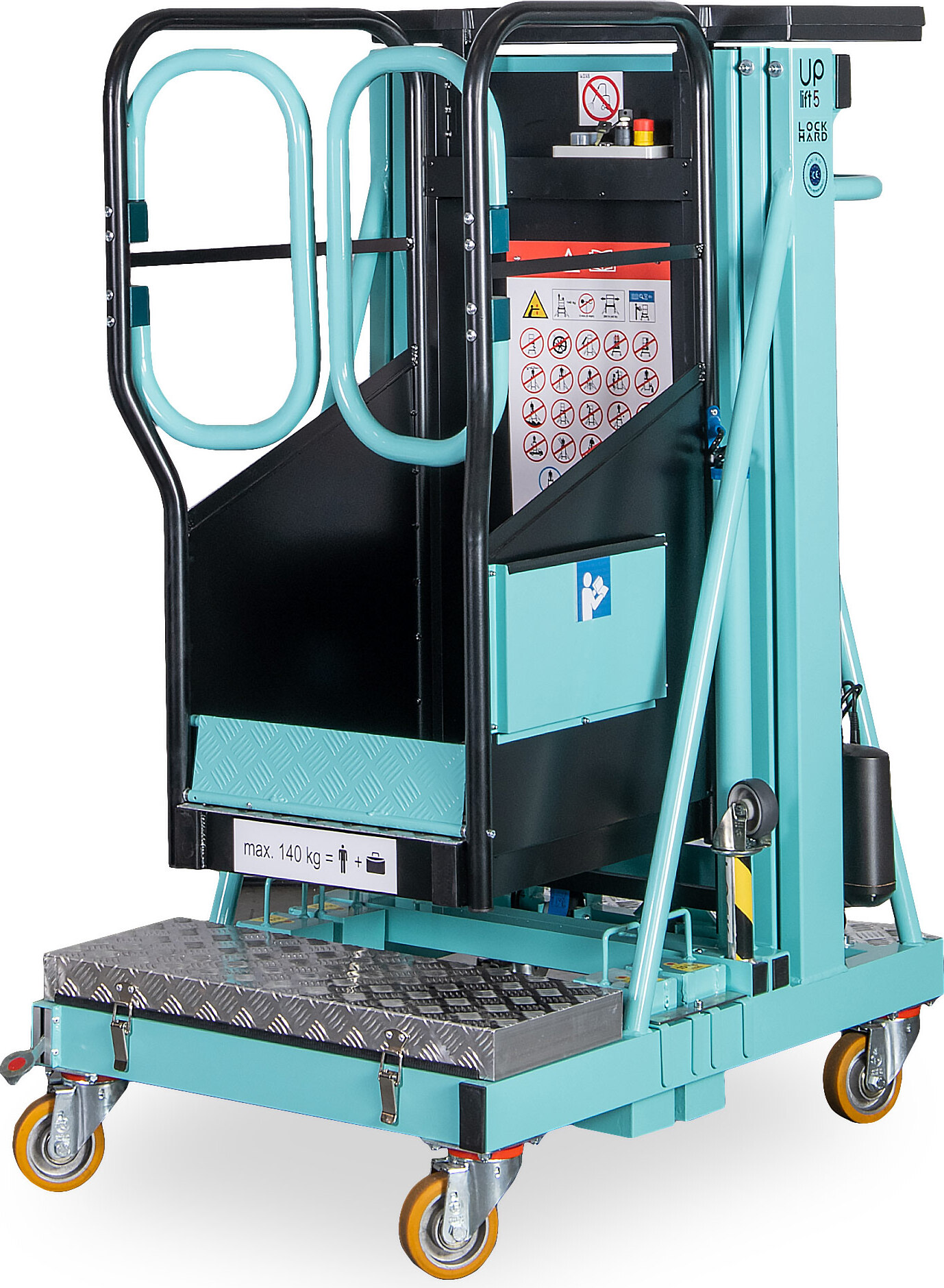 Lockhard UpLift 5 Arbeitsbühne 140 Carry HD mit Ablage