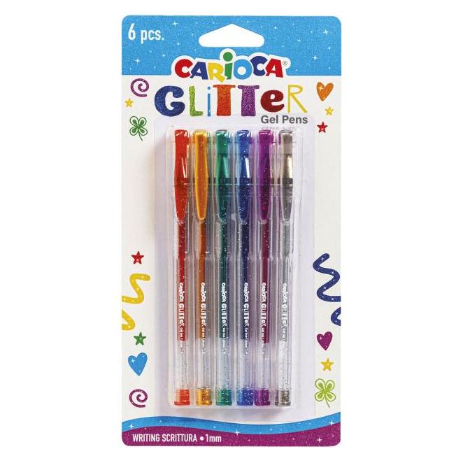 Carioca Pack 6 Glitzerstifte (6x) (42165)