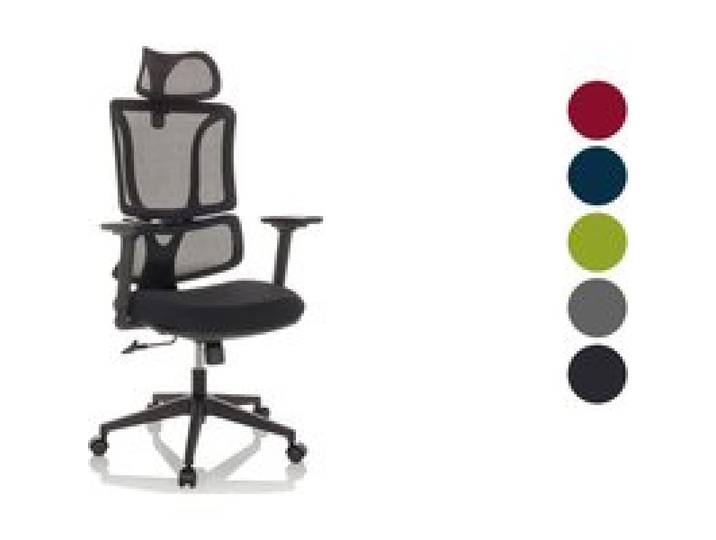 MYBUERO Chaise de bureau pivotant ERGOMY Assise Tissu