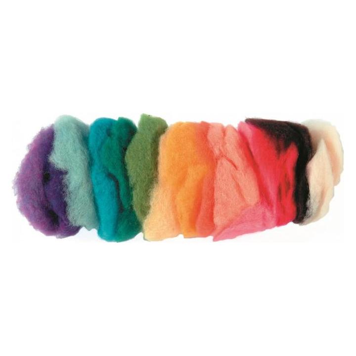 Glorex Schafwolle 10x10g mix (21968131)