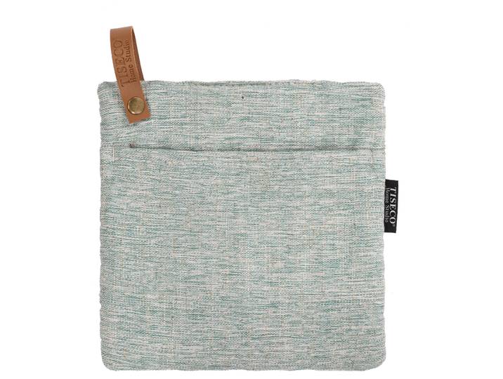 Topflappen Hercules grün Leinen/Polyester B 20 cm - Topflappen