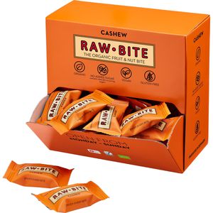 Raw-Bite Fruchtriegel Rohkost OfficeBox Cashew, BIO, ohne Zuckerzusatz, je 15 g, 45 Riegel