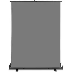 Walimex pro pro Roll-up Panel Hintergrund 155x200cm (155 cm, 200 cm), Hintergrundsystem, Grau