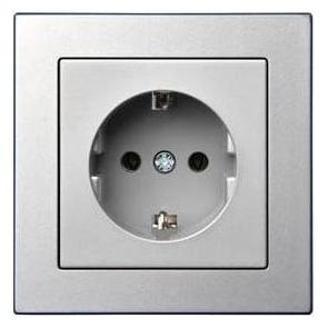 Liregus Socket With Earthing, Without Frame (4770025964569)