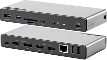 Alogic Dockingstation USB-C 16 in 1 Quad Display 85W PD