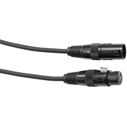 EUROLITE DMX Kabel XLR 5pol 5m sw