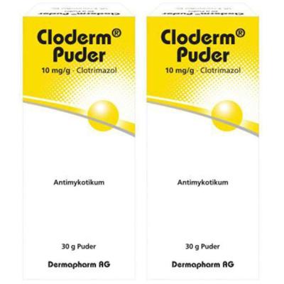 Cloderm Puder 2x 2x30 g