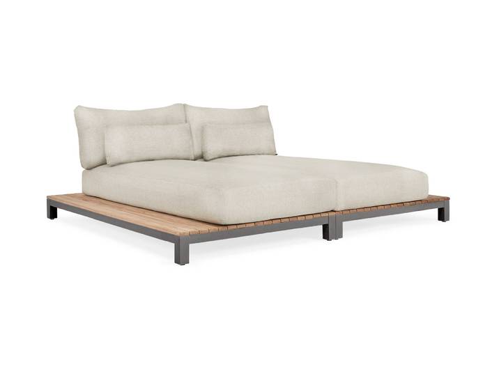 Suns Evora Daybed Teak/Quick dry foarm
