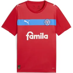 Puma, Herren, Fussballtrikot, Holstein Kiel Away Jersey (XL), Mehrfarbig, Blau, Rot, Weiss