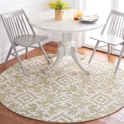 SAFAVIEH Handmade Blossom Linna Modern Floral Wool Rug