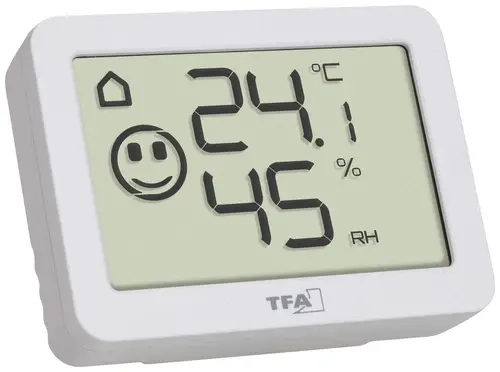 TFA Dostmann Thermo-/Hygrometer Weiß 30.5055.02