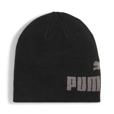 Strickmütze PUMA "ESS MID CROWN CUFFLESS BEANIE JR", Jungen, schwarz (puma schwarz), Polyacryl, unifarben, Mützen Strickmütze, für Kinder und Jugendliche, mit sportlichem Stil, unifarbenes Design