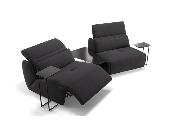 Stoff Kino Couch MODICA Relaxsofa XXL