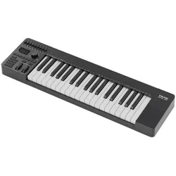 NUX Keyboard NTK-37 USB MIDI Keyboard-Controller mit Midi Kabel (Keyboard), MIDI Controller, Schwarz
