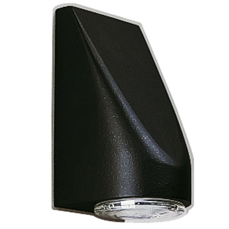 Albert LED buitenverlichting zwart aluminium modern wall mounted downlight