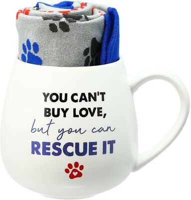 Pavilion Rescue Love Mug and Sock Set