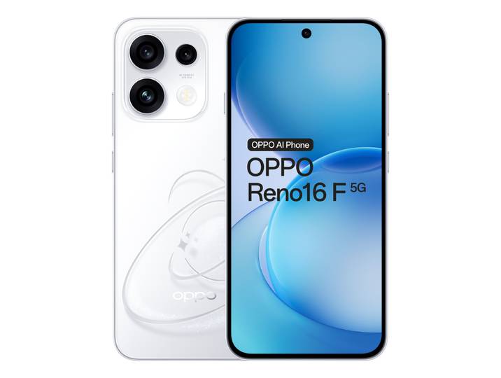 [Nieuwe Aankomst + Launchoffer] OPPO Reno16 F 5G 256 GB 8 GB Pop White