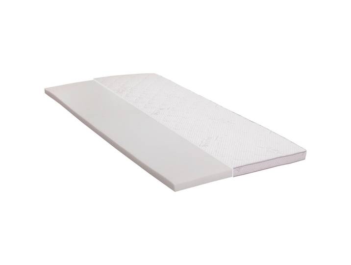 Carryhome Topper, Weiß, 100x200 cm, Made in Germany, DGM-Klimapakt, Bezug abnehmbar/waschbar, alternative Größen erhältlich, Schlafzimmer, Matratzen Shop, Matratzenzubehör, Topper