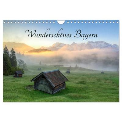 Wunderschönes Bayern (Wandkalender 2027 DIN A4 quer), CALVENDO Monatskalender