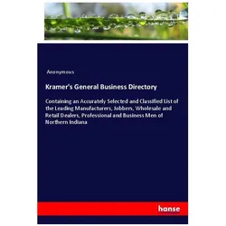 Kramer's General Business Directory, Fachbücher von Anonym