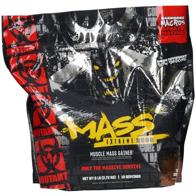 Mutant Mass Extreme 2500 (6lbs) Triple Chocolate 2720 g Pulver