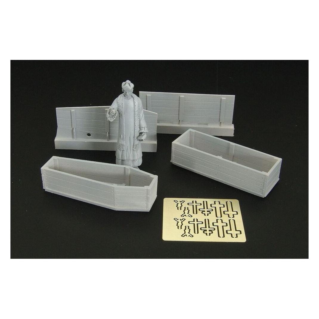 Hauler Priest w-coffins (HLF48006)