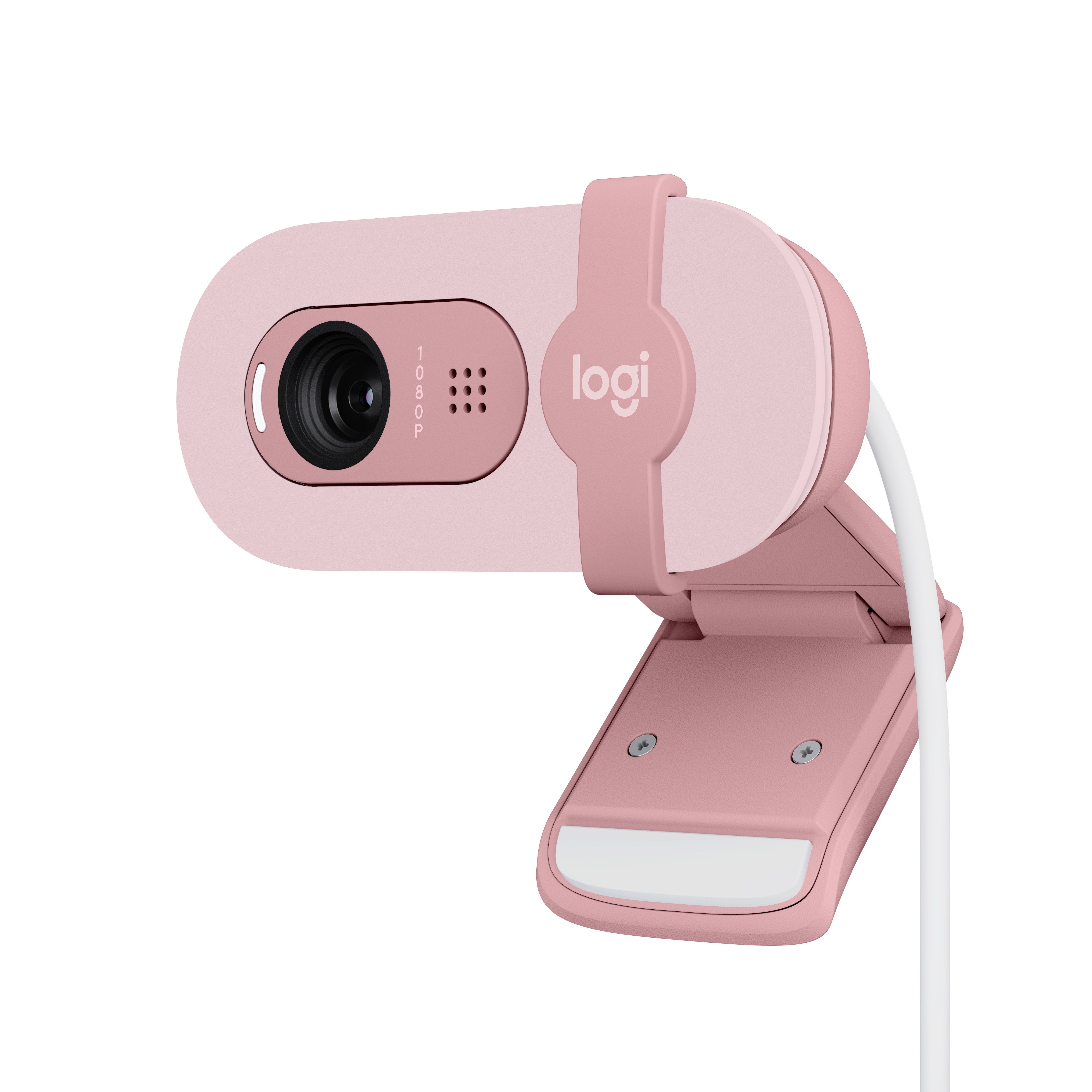 Logitech Brio 100 Full HD-Webcam Rosé - inkl. Beleuchtungskorrektur 960-001623