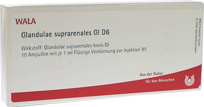 WALA Heilmittel GmbH GLANDULAE SUPRARENALES GL D 6 Ampullen 10X1 ml 02829582