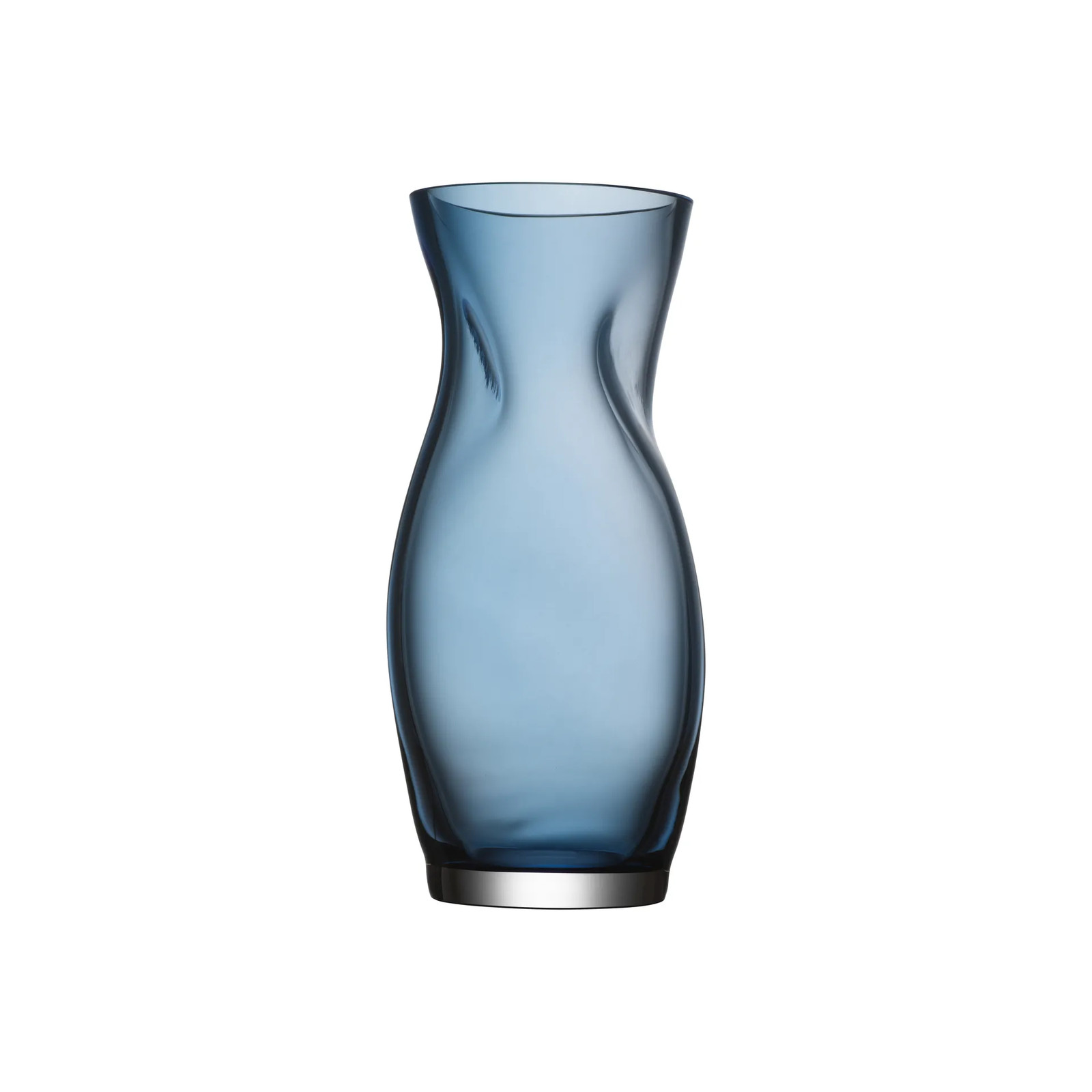 Orrefors Squeeze vaas Blauw Hoogte: 23 cm
