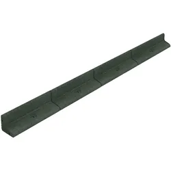 Flexible Rasenkante 60m x 1,2 m mit Gummihammer - Grün