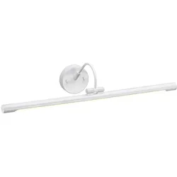 Wandleuchte Bilderleuchte LED Lampe Spiegelleuchte Stahl Weiß B 67,4 cm