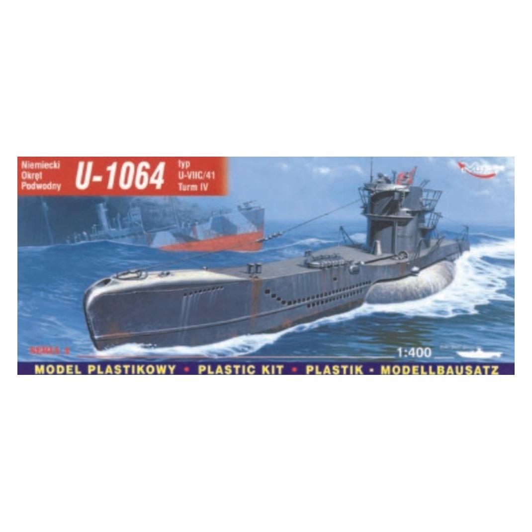 Mirage Hobby Deutsches U-Boot U 1064 Typ VII C/41 Turm 4 (40415)