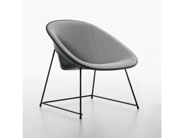 Lounge Sessel Plank Cup Grau, Neu