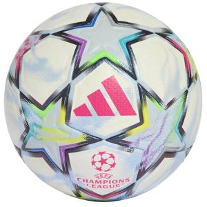 adidas Fußball UEFA Champions League Pro FIFA Quality Pro, Größe 5, 430 Gramm, weiß/bunt, Spielball