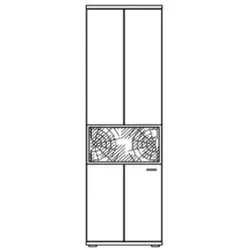 Ideal Möbel Flora Vitrine Type 07
